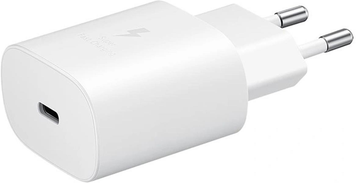 Samsung 25W USB-C Charger Fast Charging - EP-TA800 White bulk packed 