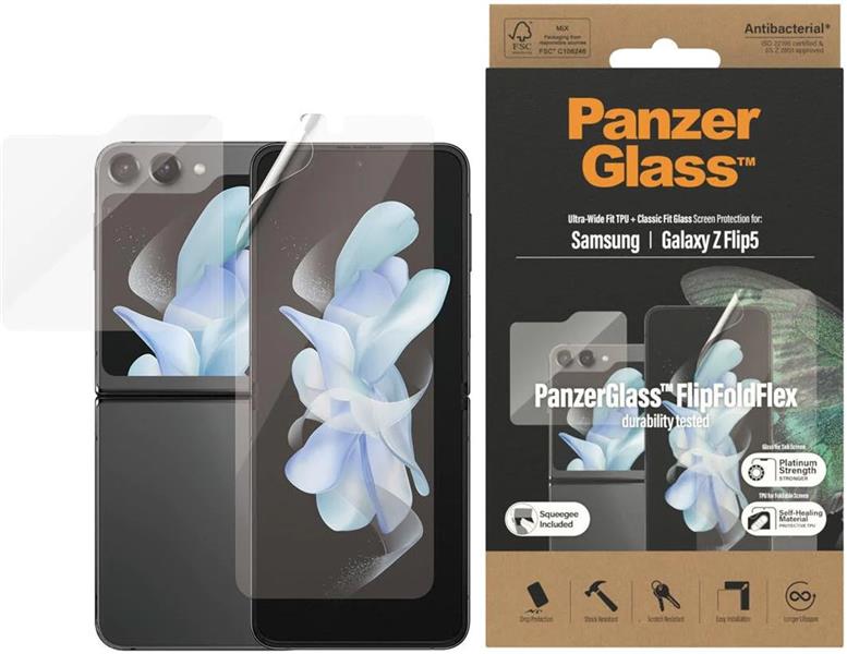 PanzerGlass Samsung Galaxy Z Flip 5 Screen Protector Doorzichtige schermbeschermer 1 stuk(s)