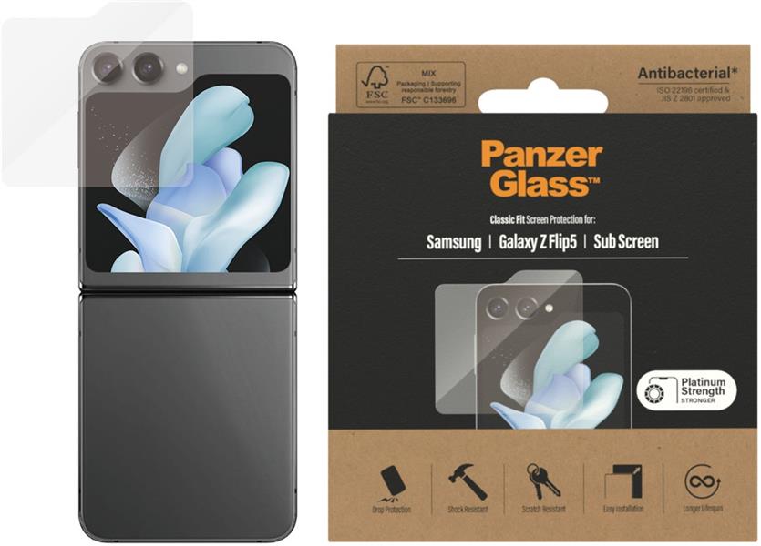 PanzerGlass Samsung Galaxy Z Flip5 Doorzichtige schermbeschermer 1 stuk(s)