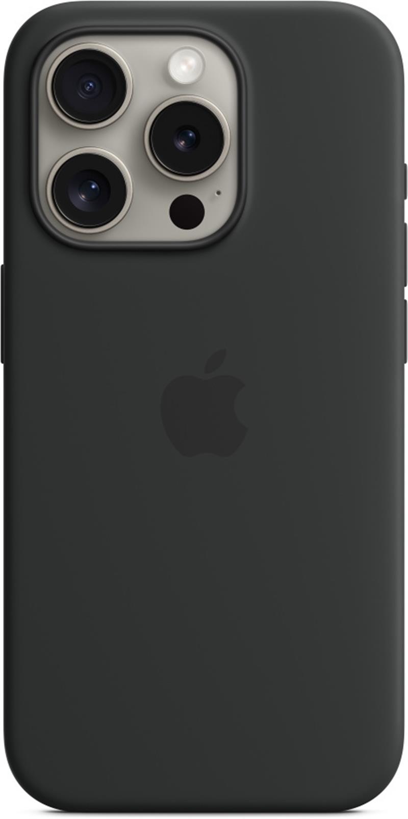  Apple Silicone Case with MagSafe iPhone 15 Pro Black