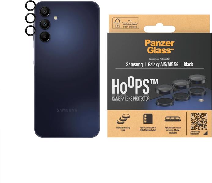 PanzerGlass 1224 scherm- & rugbeschermer voor mobiele telefoons Doorzichtige schermbeschermer Samsung 1 stuk(s)