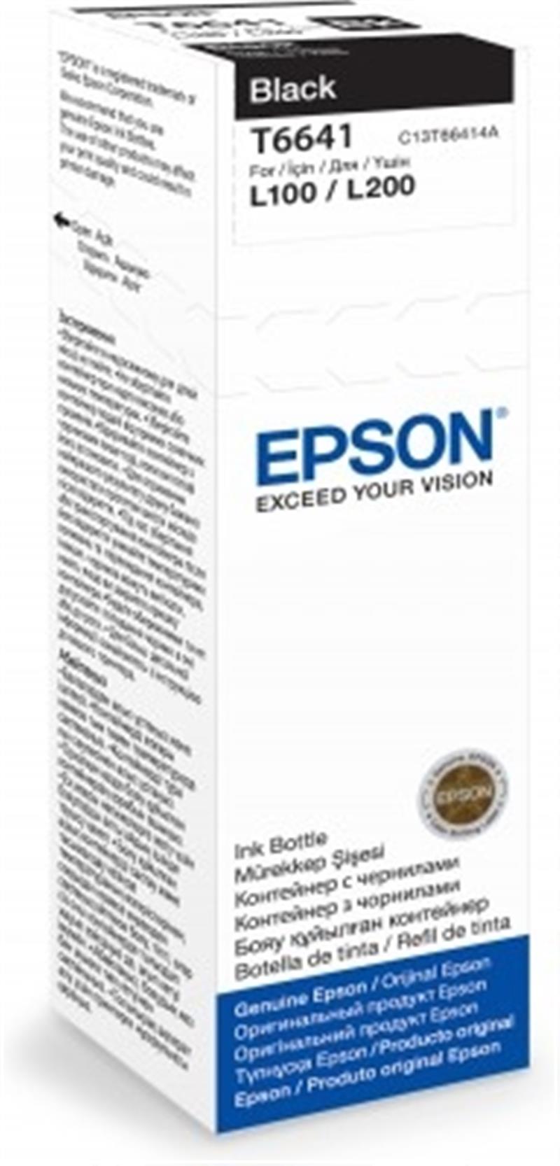 Epson T6641 Origineel Zwart 1 stuk(s)