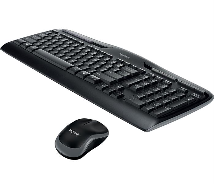 Logitech Wireless Combo MK330 toetsenbord Inclusief muis USB QWERTY Engels Zwart