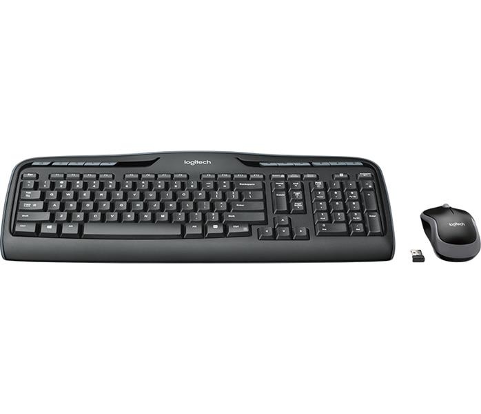 Logitech Wireless Combo MK330 toetsenbord Inclusief muis USB QWERTY Engels Zwart