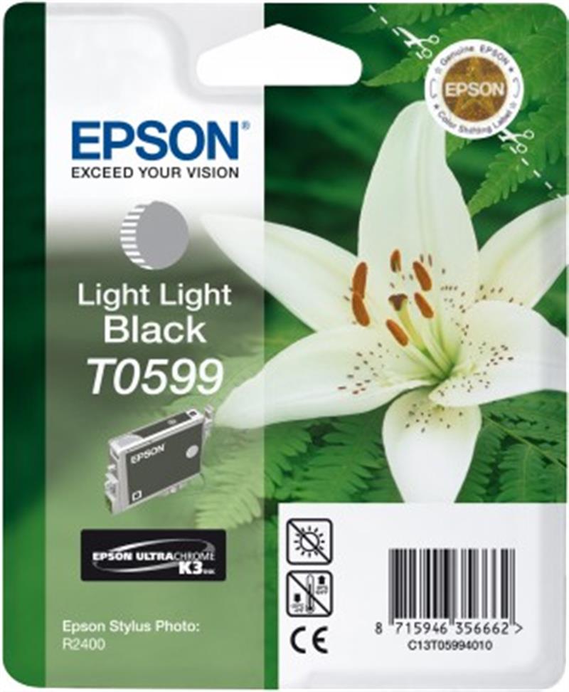 Epson Lily inktpatroon Light Light Black T0599 Ultra Chrome K3