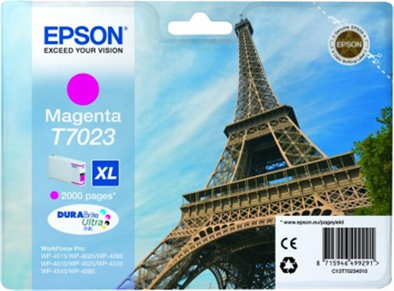 Epson Eiffel Tower Ink Cartridge XL Magenta 2k