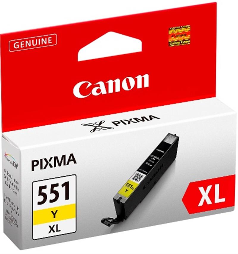 Canon CLI-551XL Y w/sec Origineel Geel 1 stuk(s)