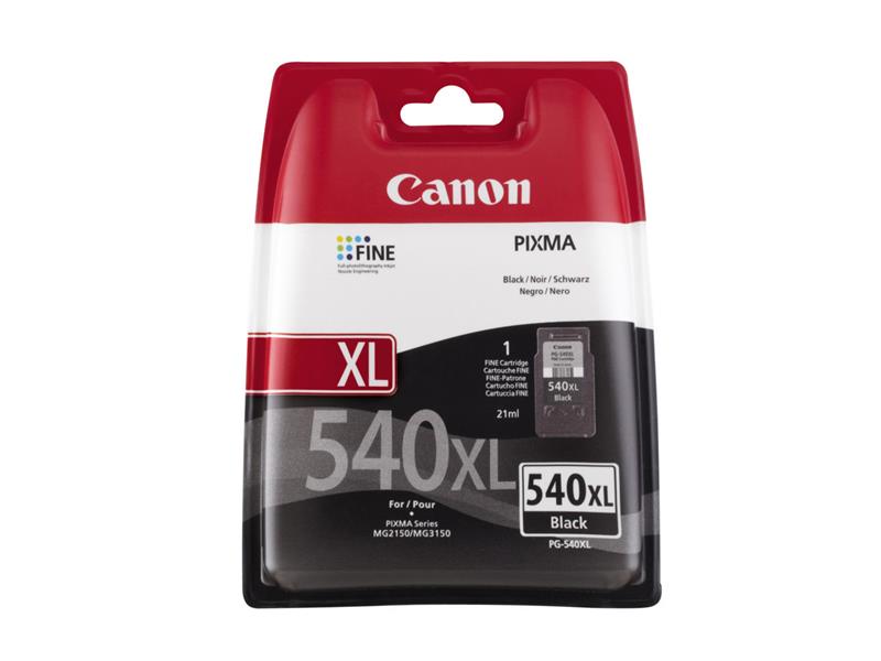 Canon PG-540XL inktcartridge 1 stuk(s) Origineel Hoog (XL) rendement Zwart