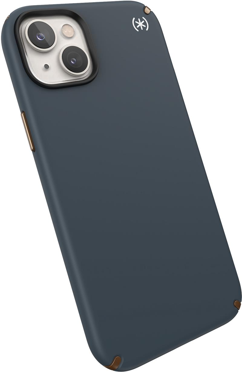 Speck Presidio2 Pro + MS Apple iPhone 14 Plus/15 Plus Charcoal Grey- with Microban