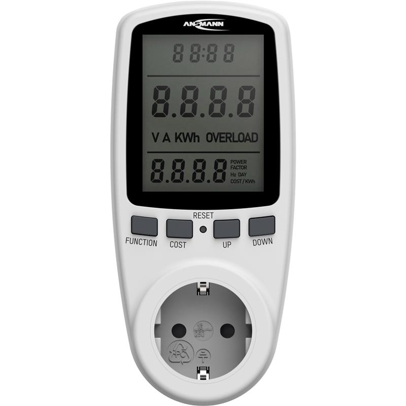 ANSMANN 1260-0007 Energy Cost Meter APM2