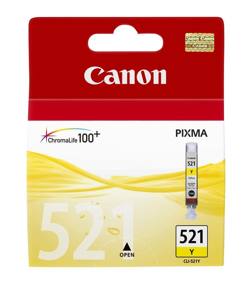 Canon CLI-521 Y Origineel Geel 1 stuk(s)