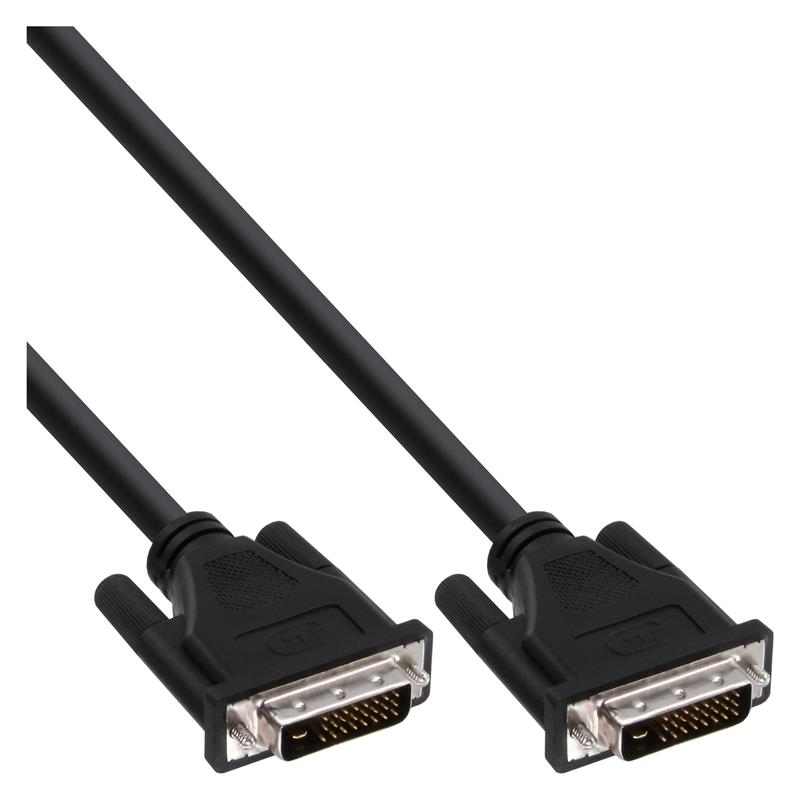 InLine DVI-D kabel 24 1 M M Dual Link 2m