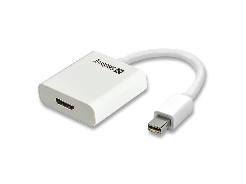 Sandberg Adapter MiniDP1.2>HDMI2.0 4K60