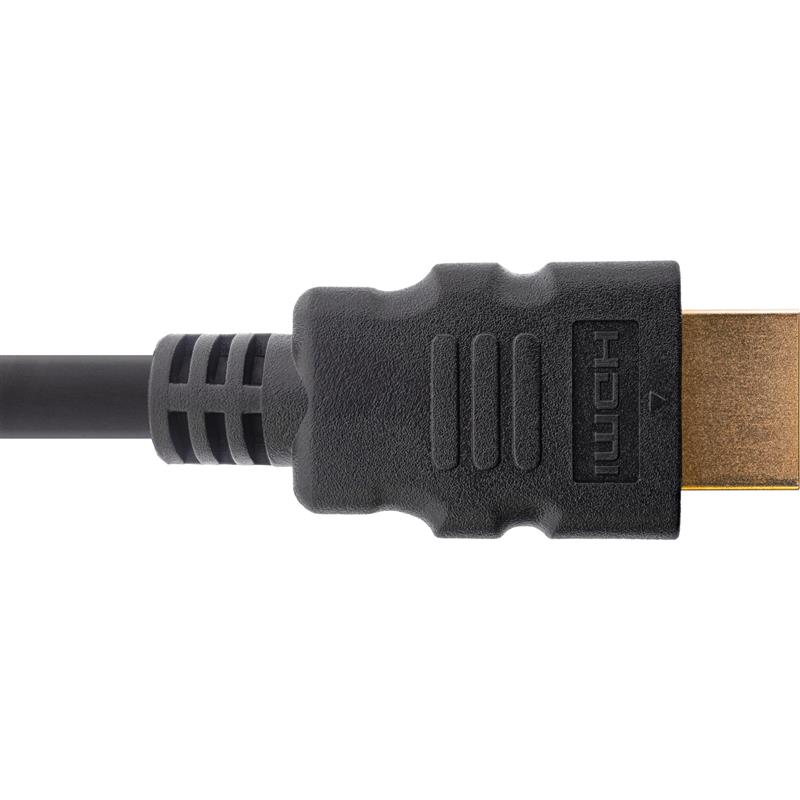 InLine Certified Ultra High Speed HDMI Cable M M 8K4K gold plated black 1m