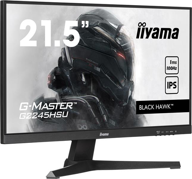 iiyama G-MASTER G2245HSU-B2 LED display 55,9 cm (22"") 1920 x 1080 Pixels Full HD Zwart