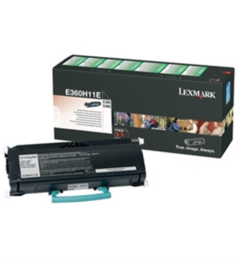 Lexmark E360, E46x 9K retourprogramma tonercartr.