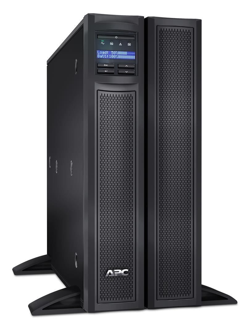 APC Smart-UPS X SMX3000HV - Noodstroomvoeding 8x C13, 2x C19 uitgang, USB, short depth, 3000VA