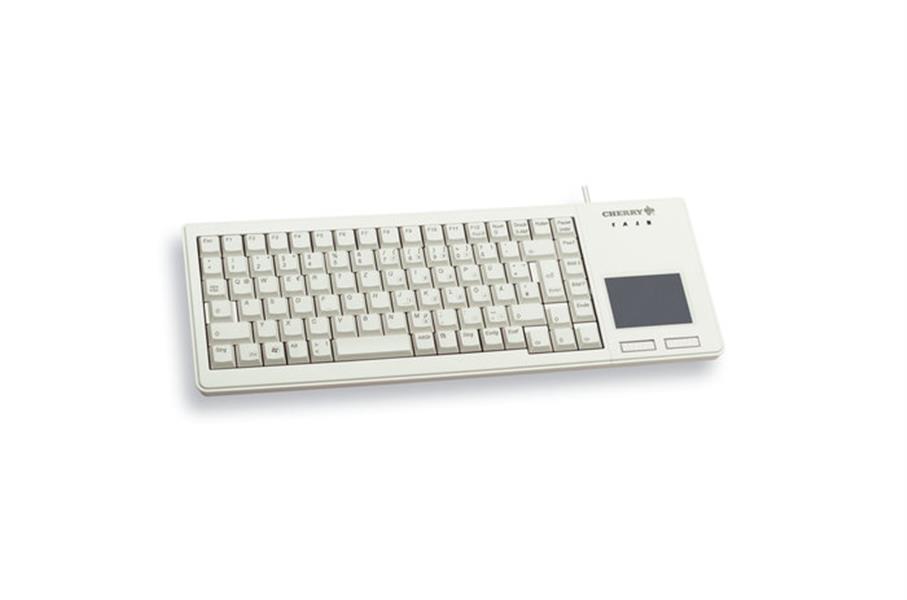 CHERRY XS Touchpad toetsenbord USB QWERTY Amerikaans Engels Grijs