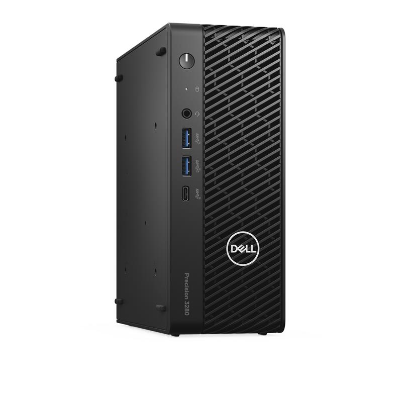 DELL Precision 3280 Intel® Core™ i7 i7-14700 16 GB DDR5-SDRAM 512 GB SSD NVIDIA T1000 Windows 11 Pro CFF PC Zwart