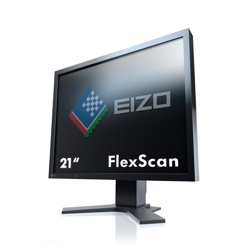 EIZO FlexScan S2133 computer monitor 54,1 cm (21.3"") 1600 x 1200 Pixels 3D UXGA LED Flat Zwart