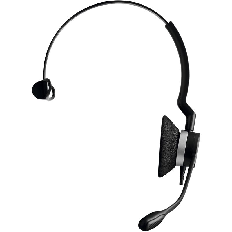 Jabra Biz 2300 QD Headset Bedraad Hoofdband Kantoor/callcenter Bluetooth Zwart