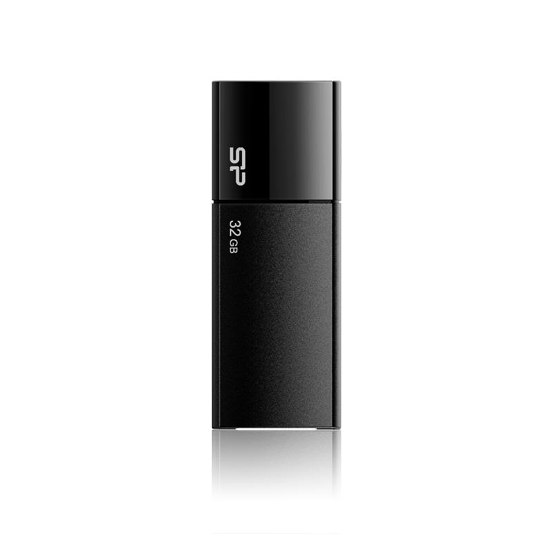 Silicon Power 32GB Ultima U05 USB 2.0 flashdrive Zwart