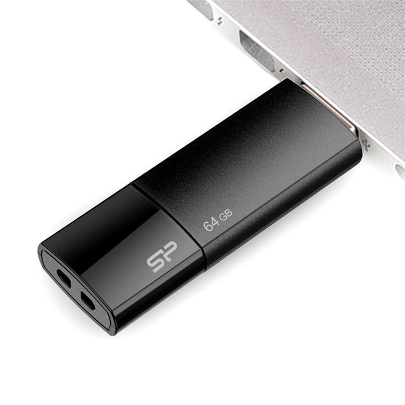 Silicon Power Ultima U05 64GB USB flash drive USB Type-A 2.0 Zwart