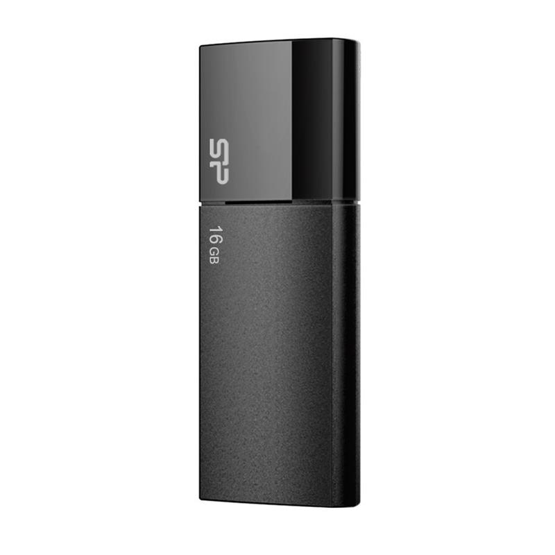 Silicon Power 16GB Ultima U05 USB 2.0 flashdrive Zwart