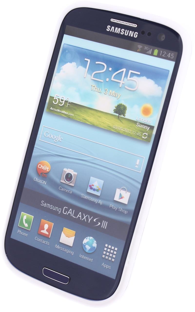 Mobilize Hybrid Case Transparent Samsung Galaxy SIII I9300 White