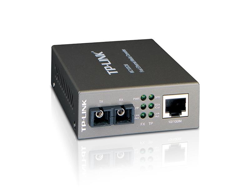 TP-LINK MC100CM netwerk media converter 1000 Mbit/s 1310 nm Zwart
