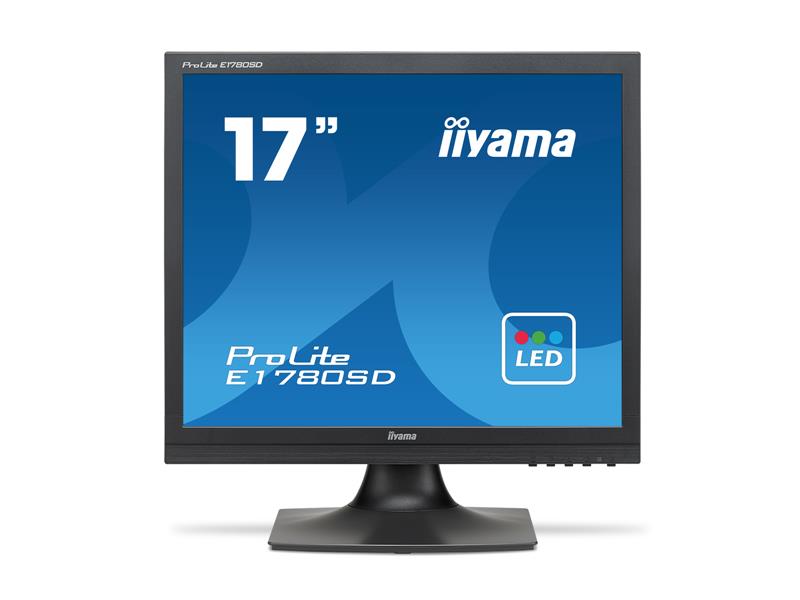 iiyama ProLite E1780SD-B1 computer monitor 43,2 cm (17"") 1280 x 1024 Pixels SXGA LED Zwart