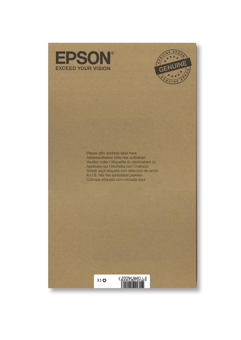 Epson Hummingbird Multipack, zes kleuren T0807 Claria Photographic Ink EasyMail verpakking