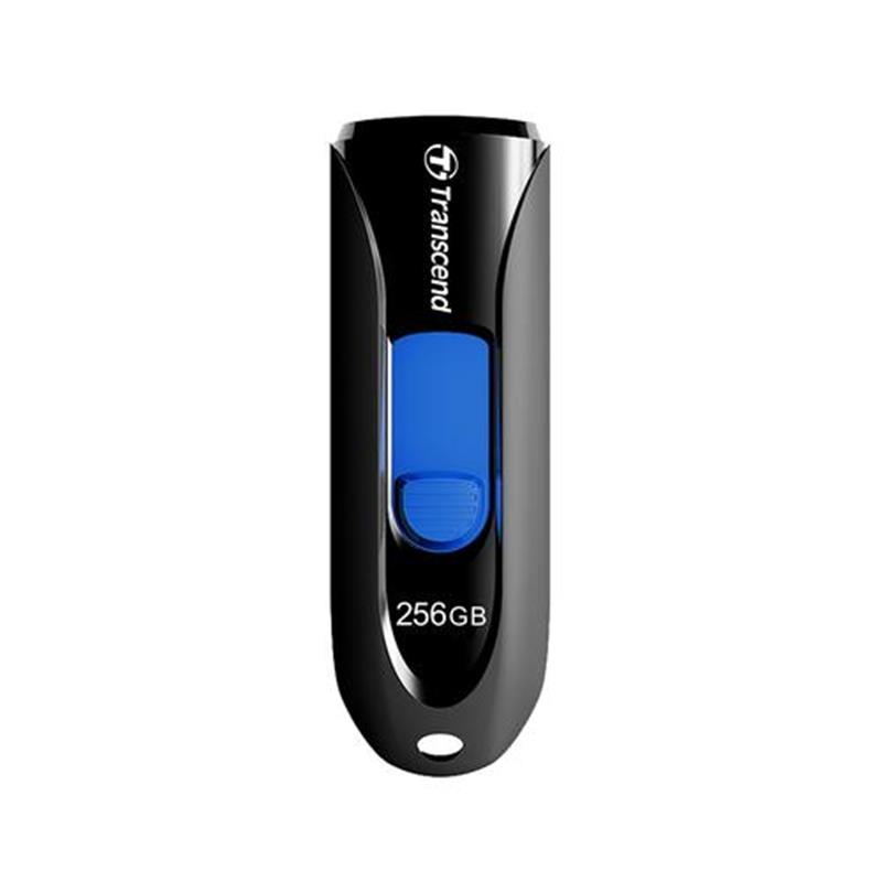 Transcend JetFlash 790 Flash Drive 32GB USB3 1 Type-A Capless Slide 90 45MB s Black