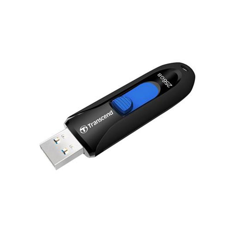 Transcend JetFlash 790 128GB USB flash drive USB Type-A 3 2 Gen 1 3 1 Gen 1 Zwart Blauw