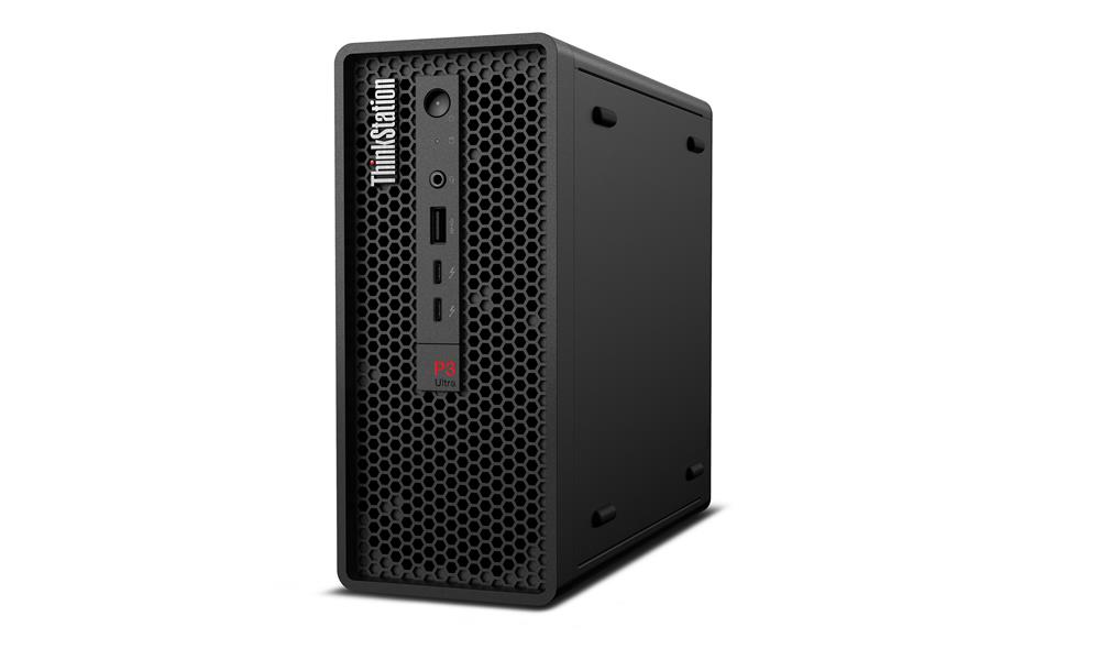 Lenovo ThinkStation P3 Ultra Intel® Core™ i9 i9-14900 32 GB DDR5-SDRAM 1 TB SSD NVIDIA RTX A2000 Windows 11 Pro Mini Tower Workstation Zwart