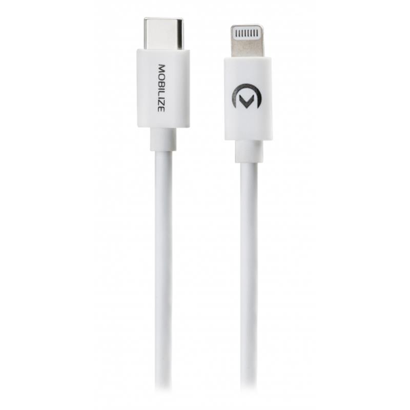 Mobilize Cable USB-C to Apple MFi Lightning 1m 60W White