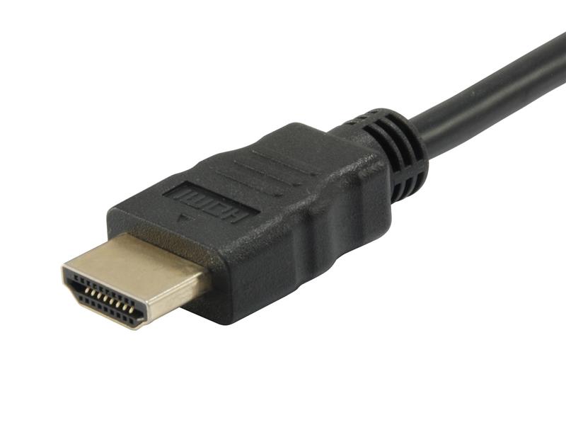 Equip 119322 video kabel adapter 2 m HDMI DVI-D Zwart