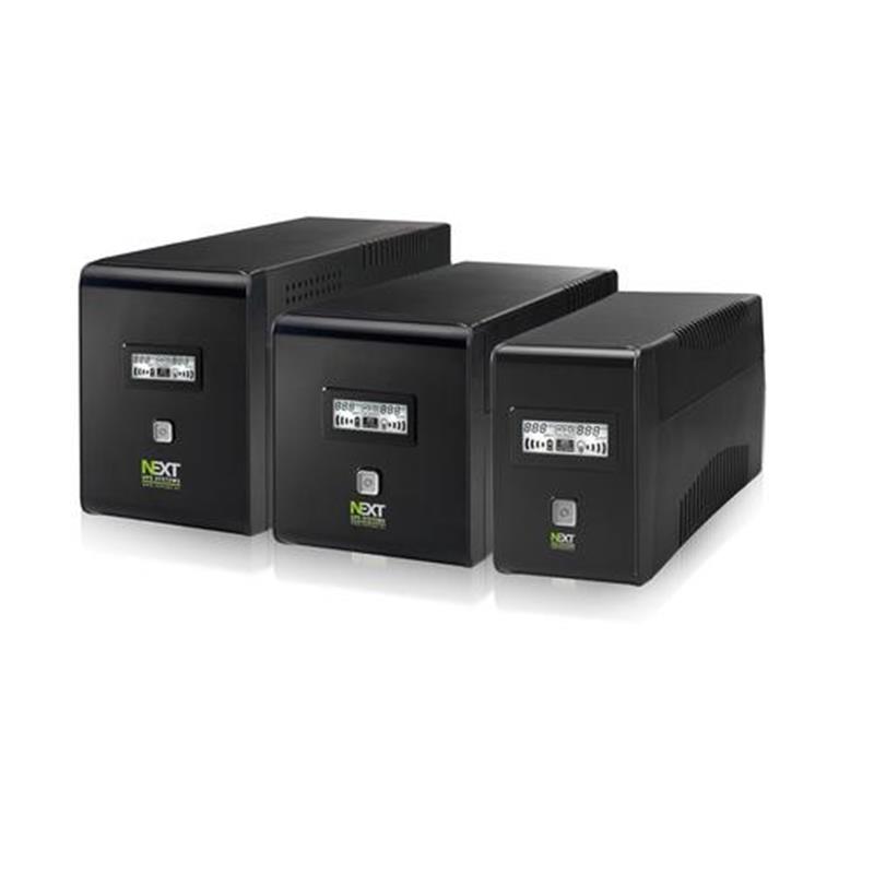 NEXT UPS Systems Mint 850 Line-interactive 850 VA 480 W 4 AC-uitgang en 