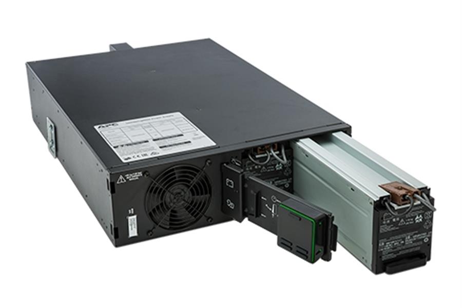 APC Smart-UPS On-Line 5000VA noodstroomvoeding hardwire 1 fase uitgang, rackmountable, Embedded NMC, 208V/230V