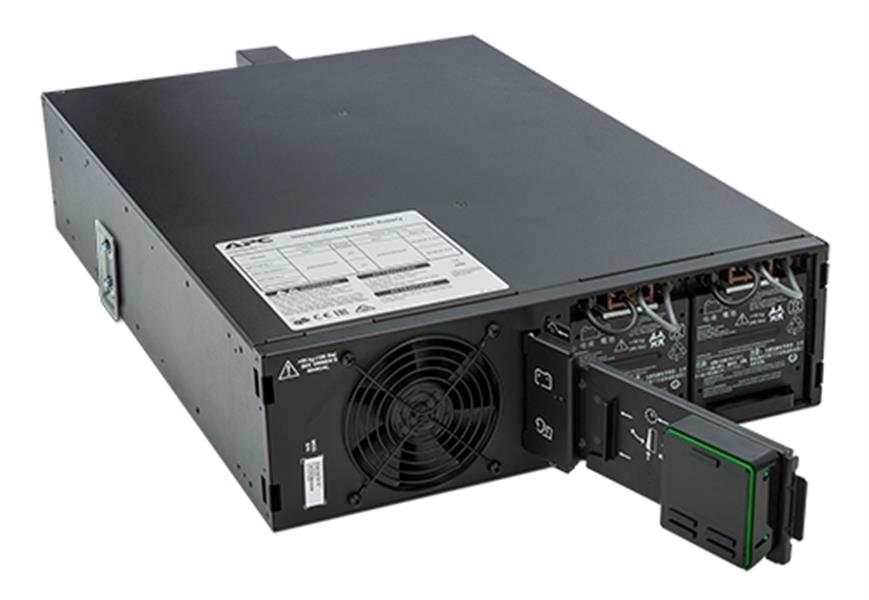 APC Smart-UPS On-Line 5000VA noodstroomvoeding hardwire 1 fase uitgang, rackmountable, Embedded NMC, 208V/230V