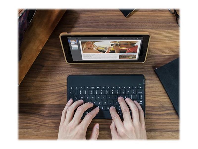 Logitech Keys-To-Go toetsenbord voor mobiel apparaat QWERTY Nederlands, Brits Engels Zwart Bluetooth