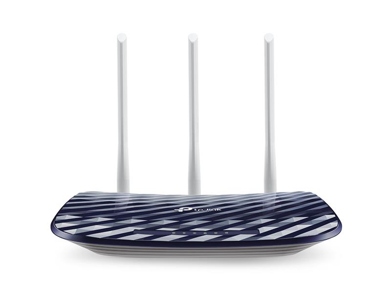 TP-LINK AC750 draadloze router Dual-band (2.4 GHz / 5 GHz) Fast Ethernet Zwart, Wit