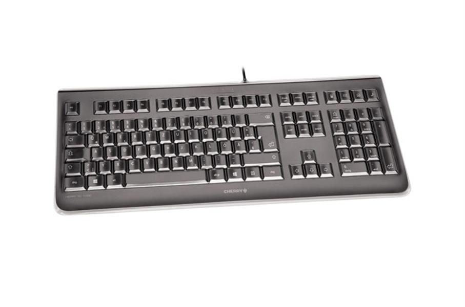 CHERRY KC 1068 toetsenbord USB QWERTY Amerikaans Engels Zwart