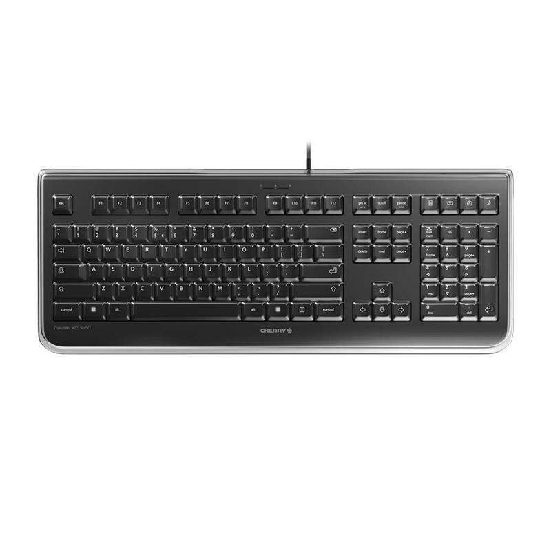 CHERRY KC 1068 toetsenbord USB QWERTY Amerikaans Engels Zwart