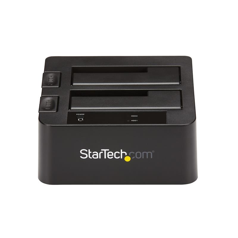 StarTech.com USB 3.1 (10bps) dubbel harddisk docking station voor 2,5 en/of 3,5"" SATA SSD/HDD