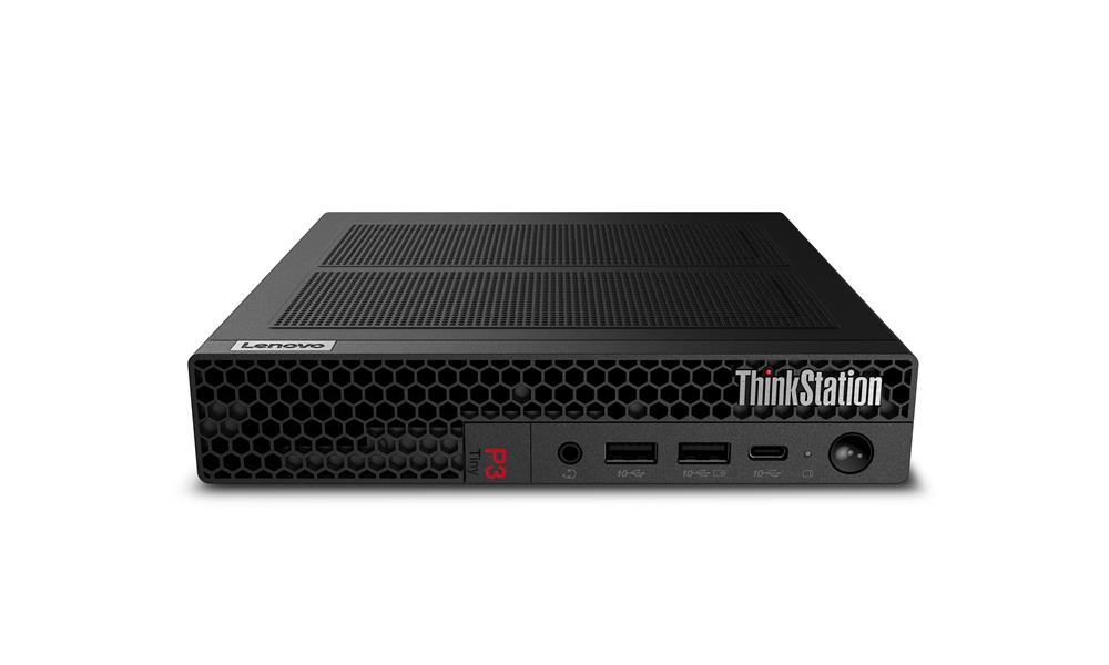 Lenovo ThinkStation P3 Intel® Core™ i7 i7-14700T 32 GB DDR5-SDRAM 1 TB SSD NVIDIA Quadro T1000 Windows 11 Pro Mini PC Zwart