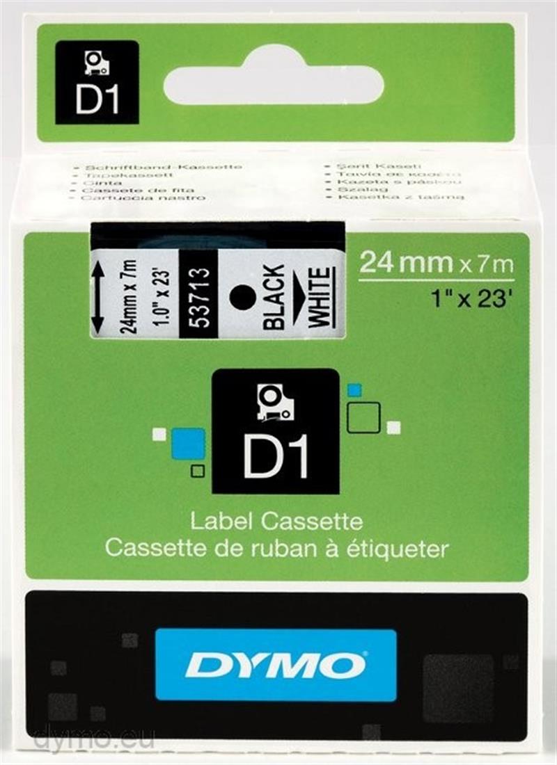 DYMO S0720930 labelprinter-tape Zwart op wit