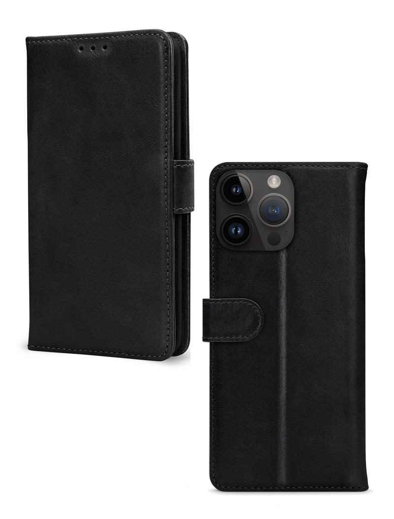 Mobilize Premium Gelly Wallet Book Case Apple iPhone 14 Pro Max Black