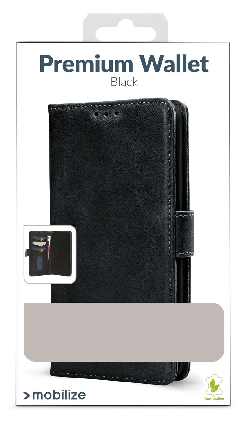 Mobilize Premium Gelly Wallet Book Case Apple iPhone 14 Pro Max Black