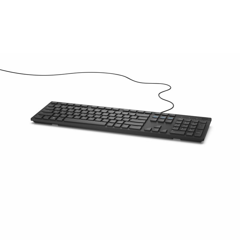 DELL KB216 toetsenbord USB QWERTY US International Zwart